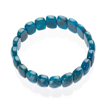 Браслет з натурального апатиту