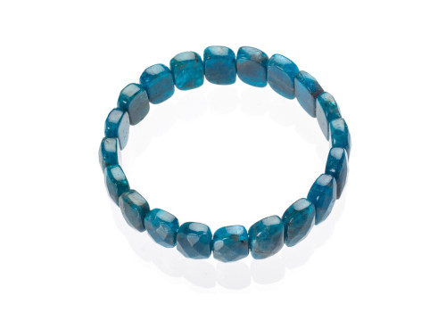 Браслет з натурального апатиту