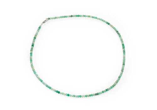 Намисто з натурального смарагду