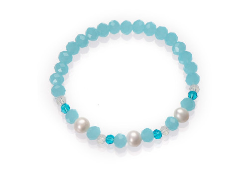 Браслет дитячий з перлами