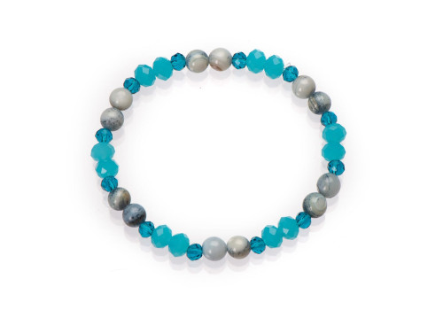 Браслет дитячий з перламутром