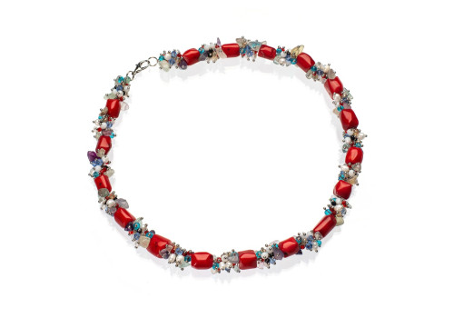 Намисто з натуральним коралом