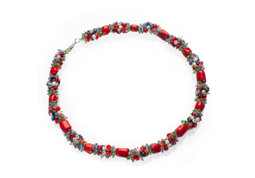 Намисто з натуральним коралом