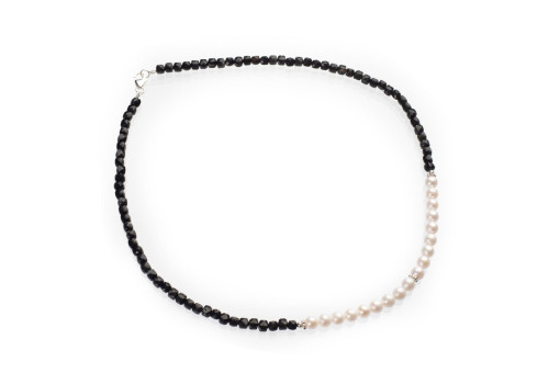 Намисто з обсидіаном