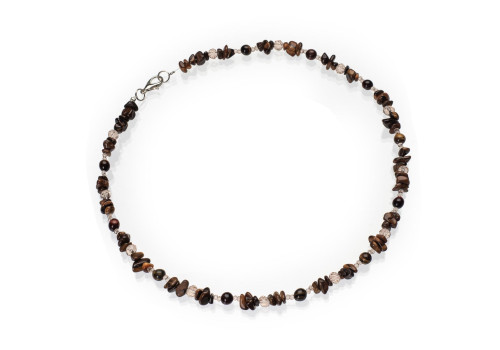 Бусы из тигрового глаза 