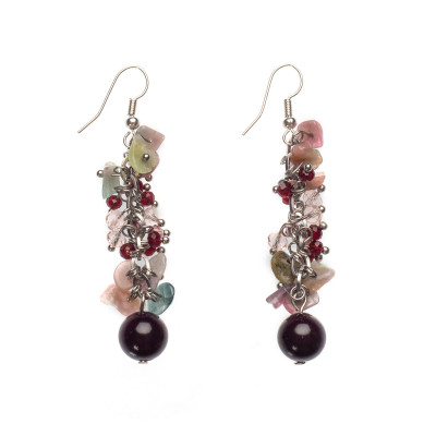 Сережки з сугілітом