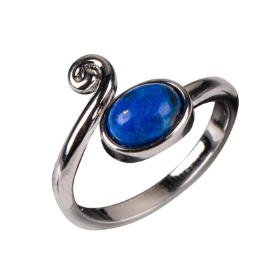 Каблучка з лазуритом 