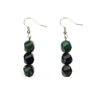 Сережки з яшмою