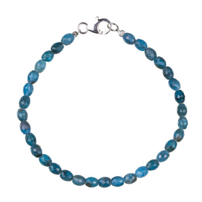 Браслет з натурального апатита