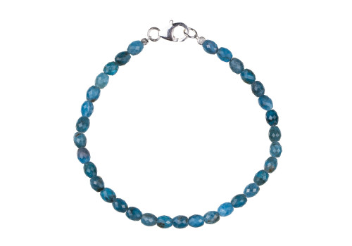 Браслет з натурального апатита