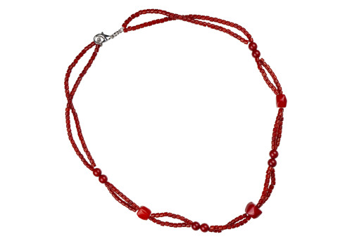 Намисто з натурального коралу