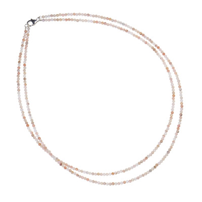 Намисто з рожевим опалом