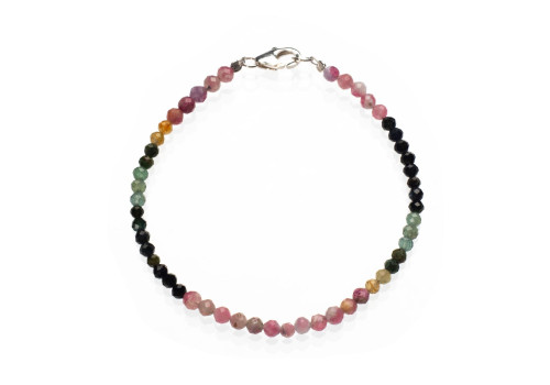 Браслет з натурального турмаліну