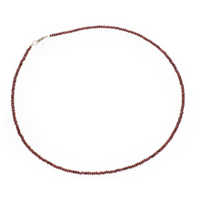 Намисто з натурального гранату