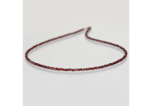 Намисто з натурального гранату