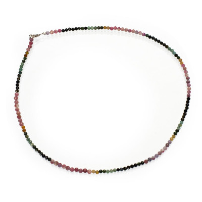 Бусы из натурального турмалина