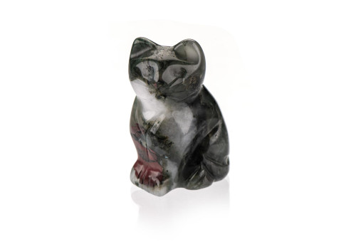 Фігурка Кіт з яшми