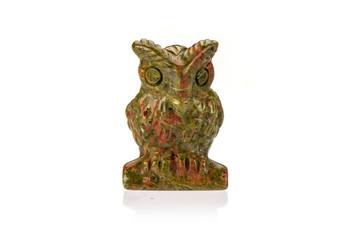 Фігурка Сова із яшми