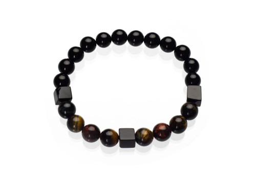 Браслет чоловічий з агату