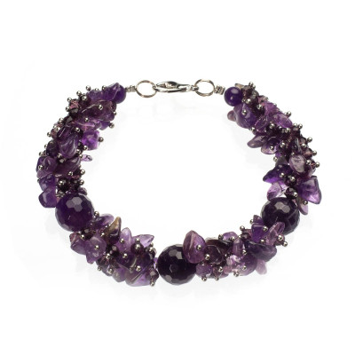 Браслет из аметиста