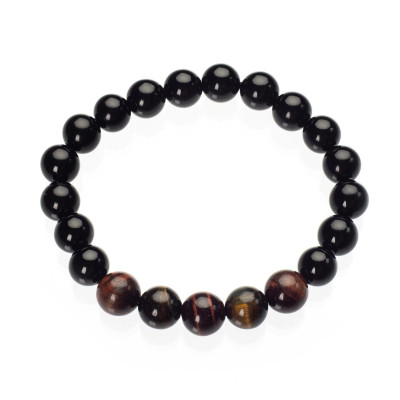 Браслет чоловічий з агату