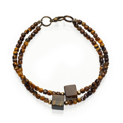 Браслет з тигрового ока 