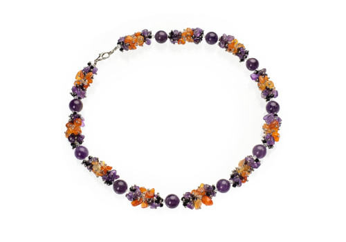 Намисто з аметистом 