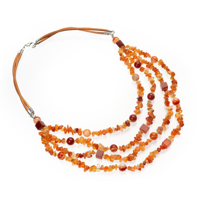 Намисто з сердоліку