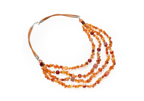 Намисто з сердоліку