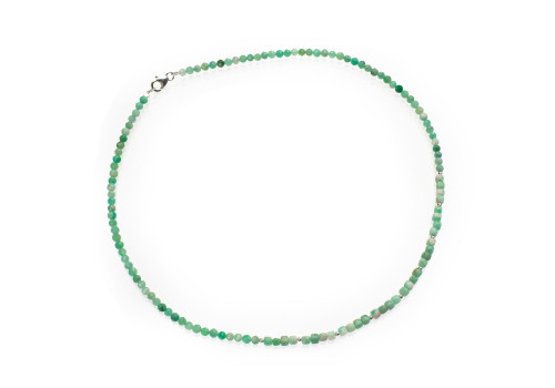 Намисто з натурального смарагду
