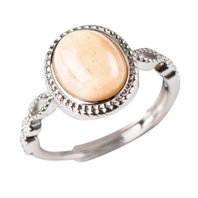 Каблучка з натуральним авантюрином