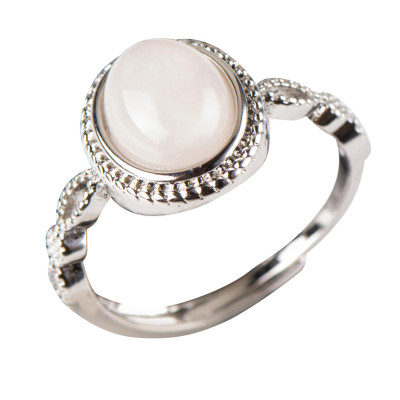 Каблучка з адуляром (місячний камінь) 