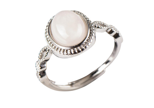 Кольцо с адуляром (лунный камень)