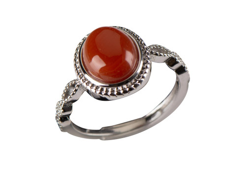 Каблучка з сердоліком