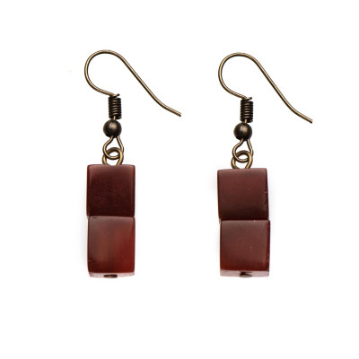 Сережки з сердоліком