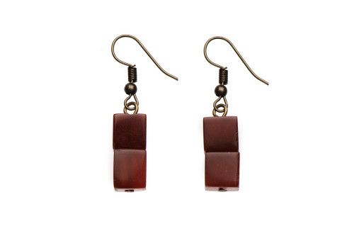 Сережки з сердоліком