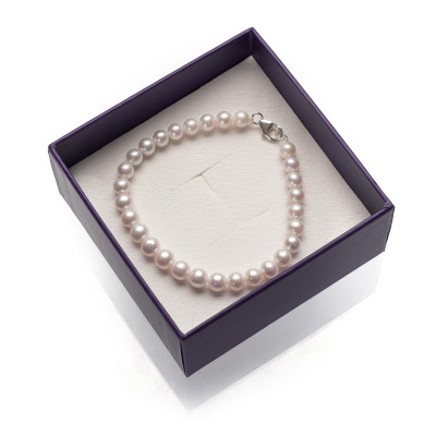 Браслет з перлин