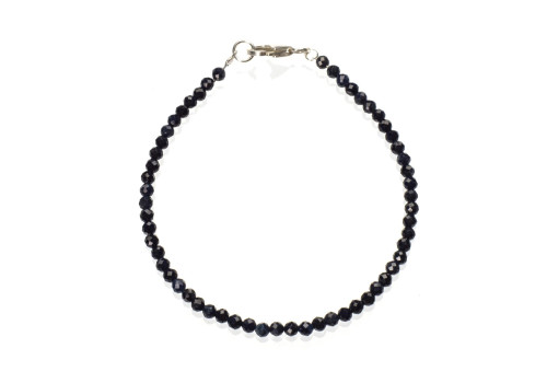 Браслет з натуральним сапфіром 