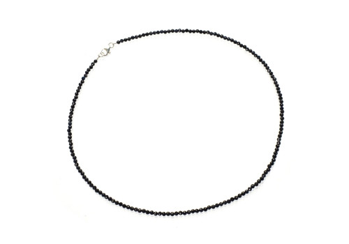 Намисто з натурального сапфіра