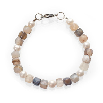 Браслет з агатом Ботсвана