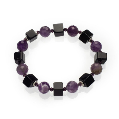 Браслет з аметистом