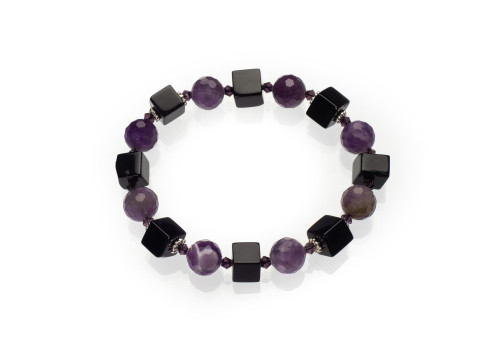 Браслет з аметистом