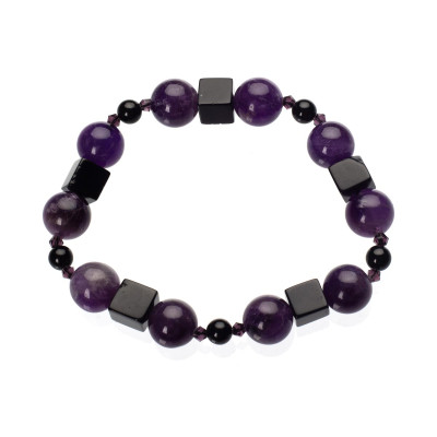 Браслет з аметистом