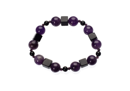 Браслет з аметистом