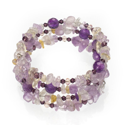 Браслет з аметистом