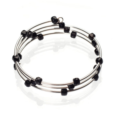 Браслет з обсидіану