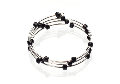 Браслет з обсидіану