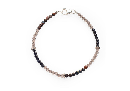 Браслет з натуральним сапфіром 