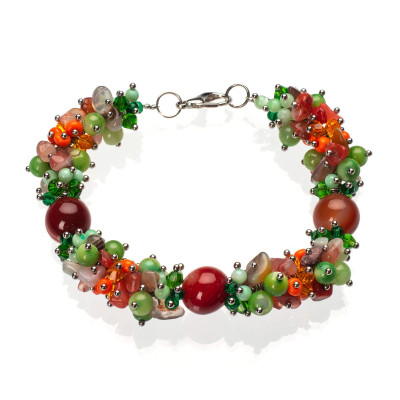 Браслет з сердоліком