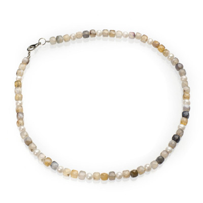 Намисто з агатом Ботсвана